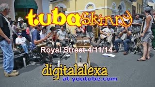 Tuba Skinny quotOriental Strutquot  Royal St 41114  MORE at DIGITALALEXA channel [upl. by Nnaarual]