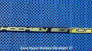 eFloorballTV  Zone floorball HYPER HOCKEY Ultralight 27 [upl. by Annal]