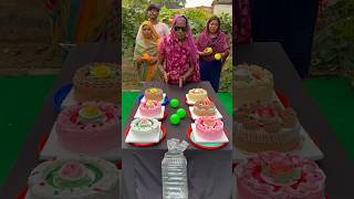 Best ball roll win cake Challange games shorts [upl. by Adnwahs]