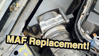 How to Replace the MAF Sensor on B205B235 SAAB 93 and 95 Models [upl. by Fi251]