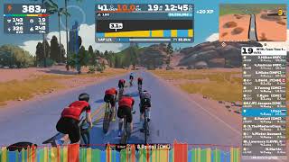 Zwift WTRL Team Time Trial Frappe 24102024 Out And Back Again [upl. by Nylteak]