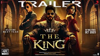 The King  Hindi Trailer  Shahrukh Khan  Aryan Khan  Suhana Khan  Sujoy Ghosh Abhishek B  2024 [upl. by Cayla]