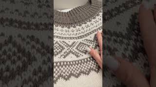 2022 metų projektas šv KALĖDOMS 🎄 mezgimas knitting mezgimosiulai crochet christmas sweater [upl. by Girardi360]