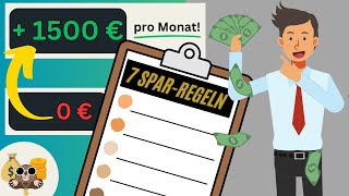 Wie ich jeden Monat 1550 € spare  Meine 7 goldenen Sparregeln für finanzielle Unabhängigkeit [upl. by Llacam419]