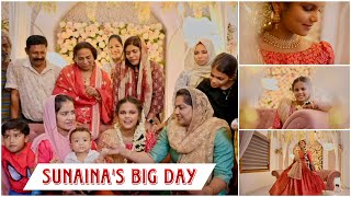 SUNAINAS BIG DAY CELEBRATION 🎉🥳  Suhana  Basheer Bashi  Mashura [upl. by Isherwood]