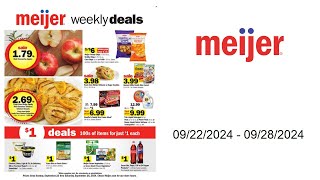 Meijer Weekly Ad US  09222024  09282024 [upl. by Borg]