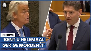 Geert Wilders botst met Jan Paternotte Bedrijfspoedel van Poetin [upl. by Forland]