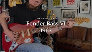 Fender Bass VI 1963 played by Kees Duyts  The Guitar Company [upl. by Kelila595]