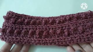 Crochet Picot HeadbandHow To Crochet Easy Picot Headband For Beginners [upl. by Schober]