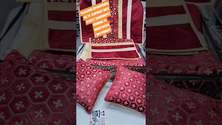 FANCY BED SHEET SHOP AT SOWCARPET bedcover bedsheet carpetviralvideo curtains duvet 9840714334 [upl. by Ytoc290]