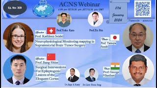 ACNS Webinar Jan 27  IONM for Supratentorial Brain Trs amp Surgery for Epilepsy of Eloquent Cortex [upl. by Cordi]