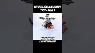 Lego Witches Magical Manor 1997 MrLegoBrick Classic lego legocastle stopmotion medieval builds [upl. by Ujawernalo108]