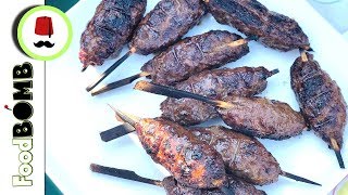 143 Sis Kofte op de Barbecue  6 ingredienten  Super sappig amp lekker  Foodbomb [upl. by Aw975]