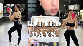 NPC BIKINI PREP 3 refeed days in a row wth is a refeed hardest week so far [upl. by Newob]