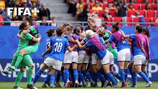 CRAZY ENDING Last 6 Minutes of Australia v Italy  2019 FIFAWWC [upl. by Gayner]