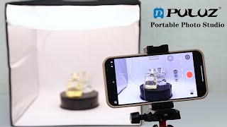 PULUZ 40cm USB Folding Portable Photo Lighting Studio [upl. by Adnaluy]