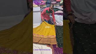 Chickpet bangalore wholesale traditional lehenga rns fashions dm 9019774957 [upl. by Mulac]