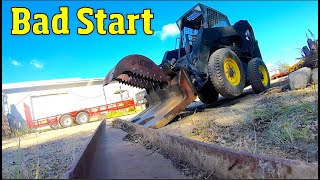 What happened with the Skid Steer [upl. by Kubetz826]