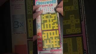 2 5 crossword and 10 scratch cards 👀🫏🫏 [upl. by Draper375]