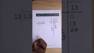 Long Division Using Number Bonds [upl. by Millar]