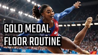 Simone Biles SHOCKS the World in Paris 2024 Olympics Floor Routine [upl. by Seitz]