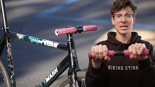 BIKE HANDLEBARS EXPLAINED FIXED GEAR [upl. by Aserat]