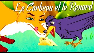 Le Corbeau 🐦 et Le Renard 🦊 مترجمة للعربية [upl. by Ecyaj]