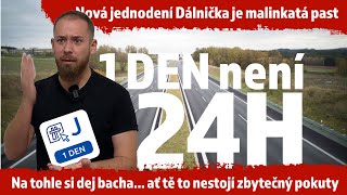 Jednodenní dálniční známka je past na nepozorný řidiče [upl. by Norihs]