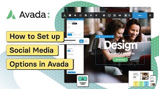 How to Set up Social Media Options in Avada [upl. by Norrie]