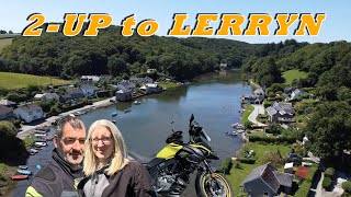 2UP to LERRYN  SUZUKI VSTROM 650 [upl. by Neelram162]