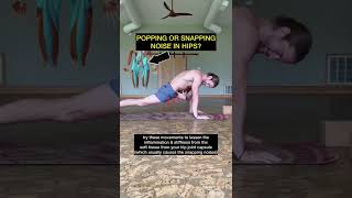 Movements to help “hip snapping syndrome” yogatip yogatips hipsnappingsyndrome hippopping [upl. by Eciralc]