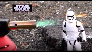 STAR WARS STORM TROOPER VS GAS TORCH PLUS UNBOXING [upl. by Debbra542]