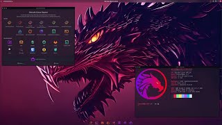 Garuda Linux  KDE Dr460nized [upl. by Oxford919]