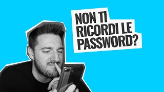 Password dimenticata Come creare password sicure e indimenticabili [upl. by Imalda531]