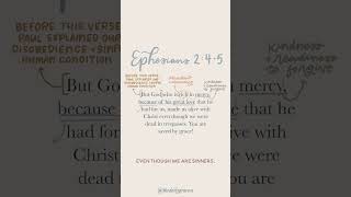 Verse Mapping Ephesians 245 [upl. by Ibur529]