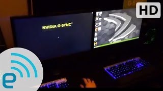 NVIDIA GSync demo  Engadget [upl. by Stevens]