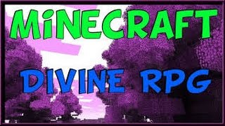 Minecraft Divine Rpg Ep6 The Iceika Our First Portal [upl. by Idnir]