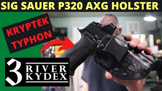 Sig Sauer P320 AXG Kryptek Typhon Holster [upl. by Garlen]