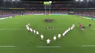 Englands incredible response to intense New Zealand Haka [upl. by Bibby219]