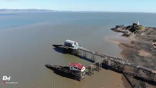 Mumbles  Swansea South Wales by Drone HD [upl. by Blane]