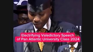 Electrifying Valedictory Speech of Pan Atlantic University Class 2024 By Oluwatomi Adeniran [upl. by Ritz957]