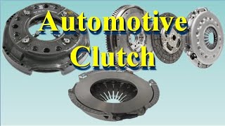 automotive clutch [upl. by Klepac]