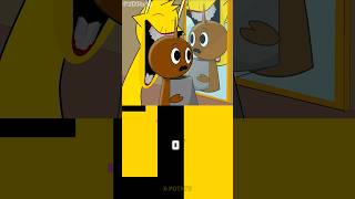 Sprunki animation Сhum Busket Simon and Brud 😨  2DStyle  Xpotato Bouncing Square [upl. by Nad]