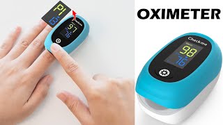 Checkme Pulse Oximeter Fingertip Oxygen Saturation Monitor with SPO2 [upl. by Hofmann]