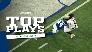 Zaire Franklin Top Plays of the 2023 Regular Season [upl. by Maury]