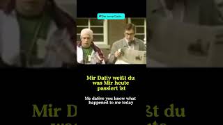 Hey Alter weißt du was mich heute passiert ist  Mir Dativ Bitte funny b1deutscha1 viralvideoex [upl. by Sacken815]