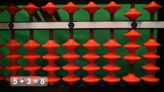 Easy Addition with the Abacus Soroban 1 digit  1 digit Part 1 [upl. by Ariaet]