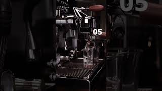 How to set volumetric on espresso machine bz16 volumetric espressomachine howto coffeemachine [upl. by Ydissahc]