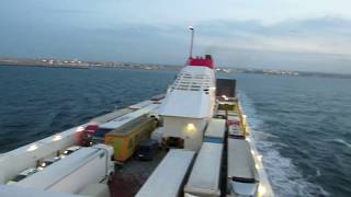 Night Ferry from Bari Italy to Igoumenitsa and Patras Greece 1 [upl. by Gervase]