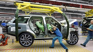 Inside Range Rover Production in England [upl. by Ynohtnael]